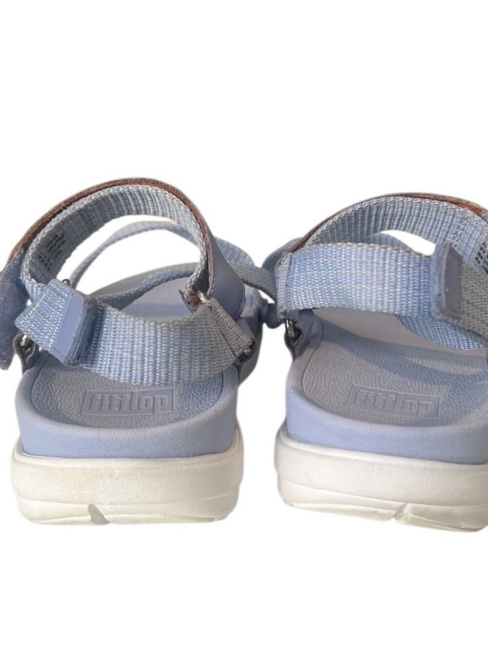 Fitflop Loosh Wild Lavender Webbing Z-Strap Adjustable Sandal Size 10 - Picture 5 of 10